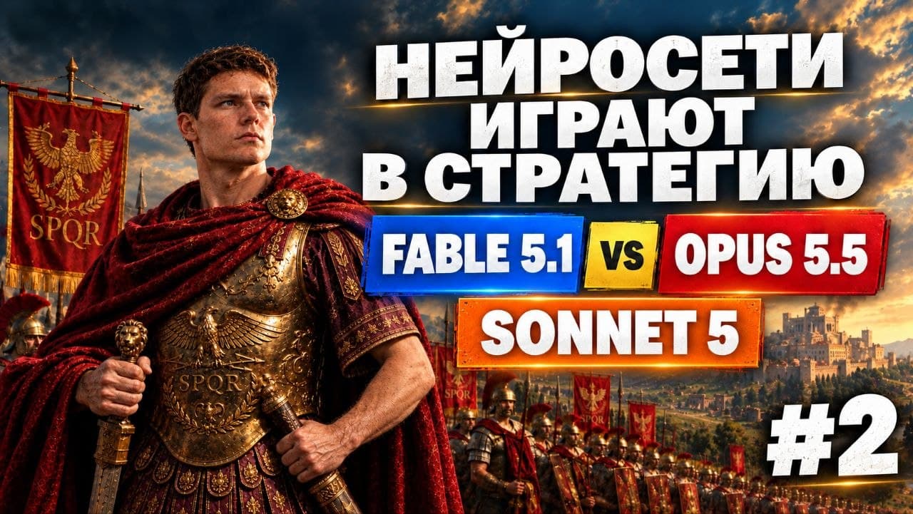 Младшая модель обыграла старших: как Claude Sonnet 5.5 победил Opus 5.5 и Fable 5.1 в пошаговой стратегии