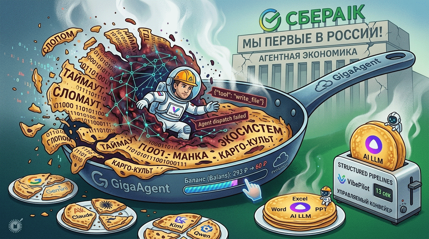 ГигаАгент от Сбера. Первый блин слопом