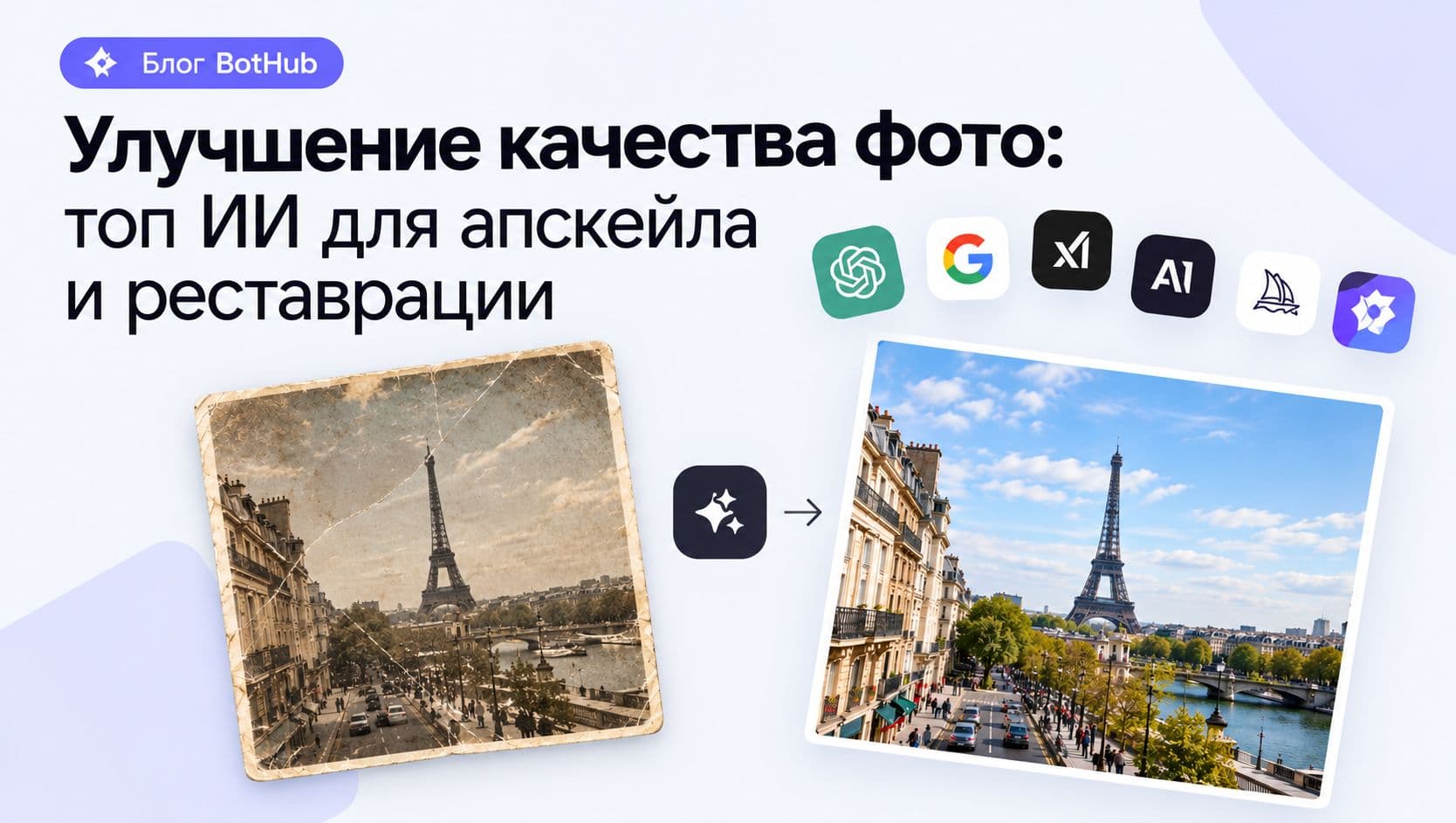 Улучшение качества фото: как использовать ИИ для апскейла и реставрации
