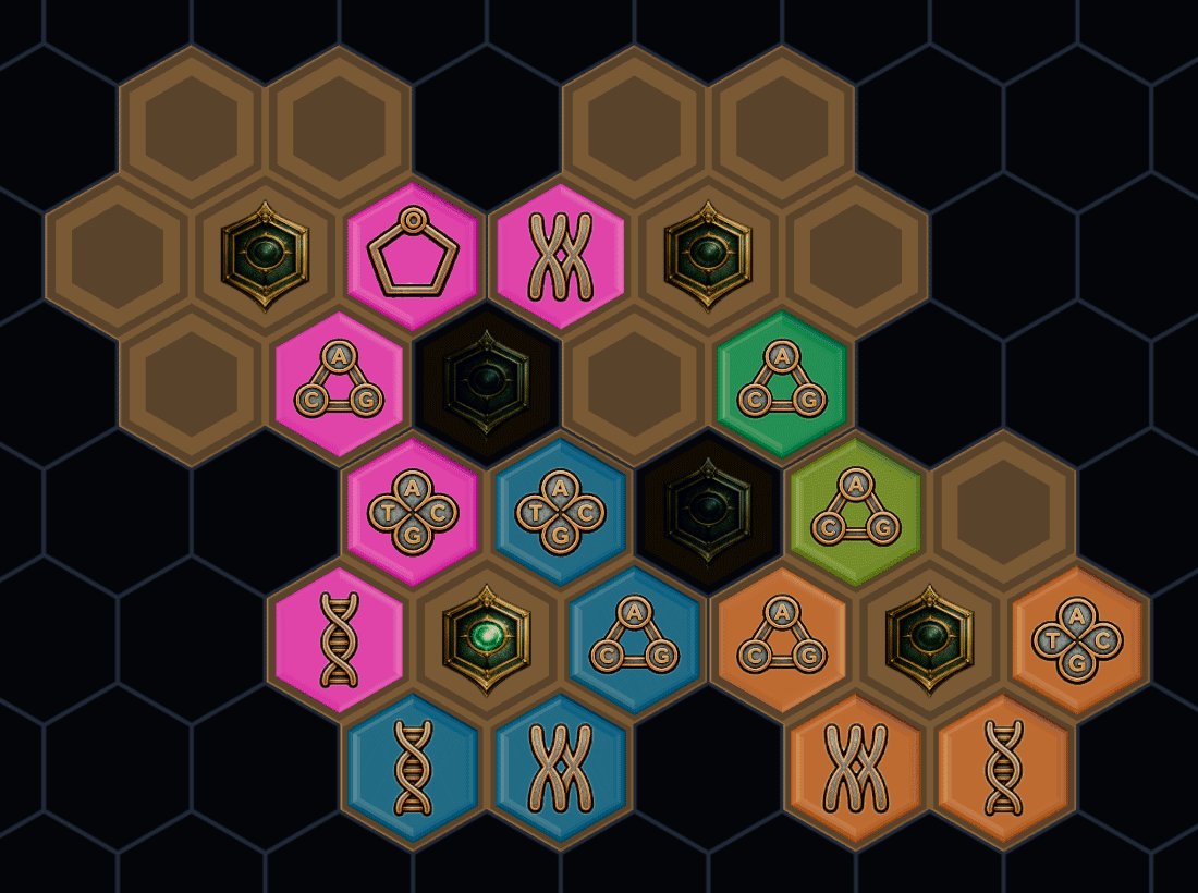 Hexnome: моя первая игра, 245 промптов и один выброшенный бэкенд