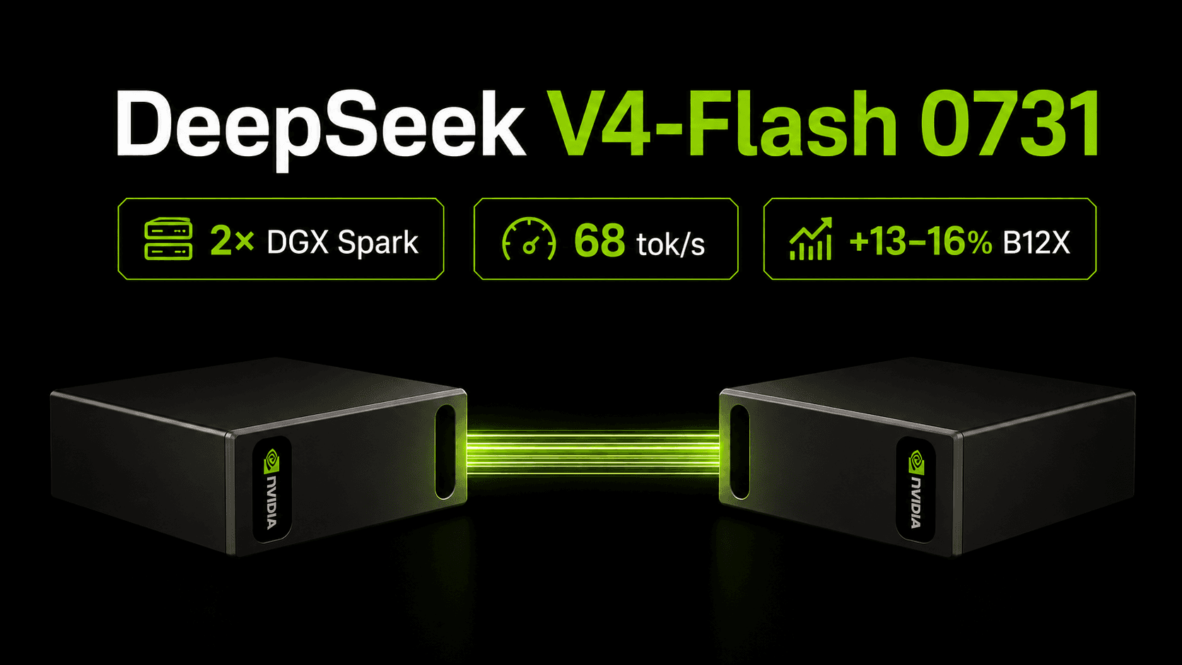 DeepSeek 0731 на DGX Spark: разгоняю до 68 tok/s и разбираюсь, почему у автора карточки 57