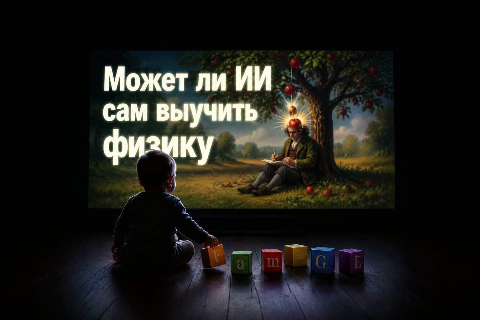 Может ли нейросеть выучить физику, просто наблюдая за миром?