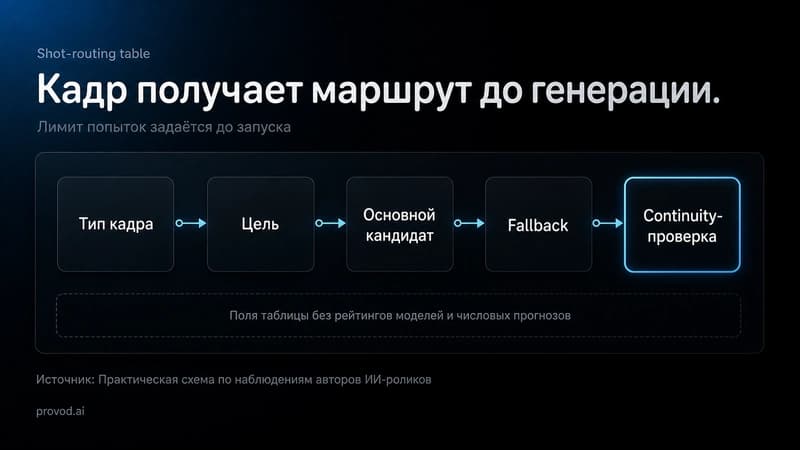 ИИ видео — один автор собрал короткометражку из шести генераторов. Зачем нужен shot list