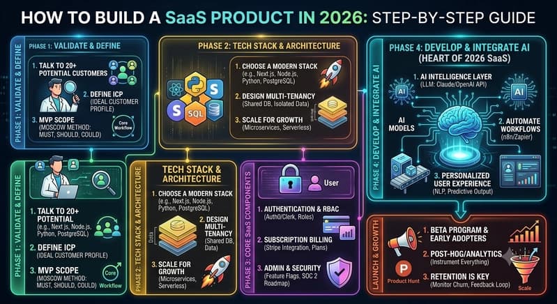 Как создать SaaS-продукт в 2026 году: пошаговое руководство