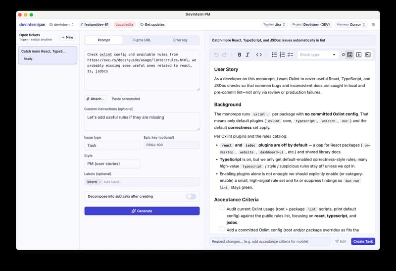 Хороший билет — это ответ Slack, который я отправляю после того, как кто-то спрашивает.