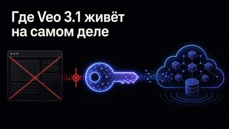 Veo 3.1: где сайт настоящий, а где ловушка с APK и «безлимитом»