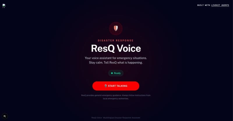 Создание ResQ Voice: голосового агента реагирования на стихийные бедствия с помощью Murf Falcon
