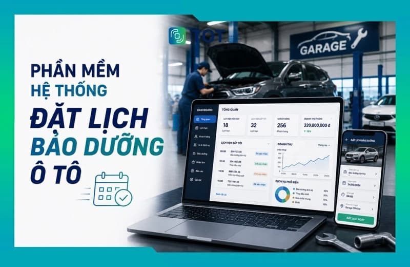 Thiết Kế Kiến Trúc Backend Cho Hệ Thống Đặt Lịch Bảo Dưỡng