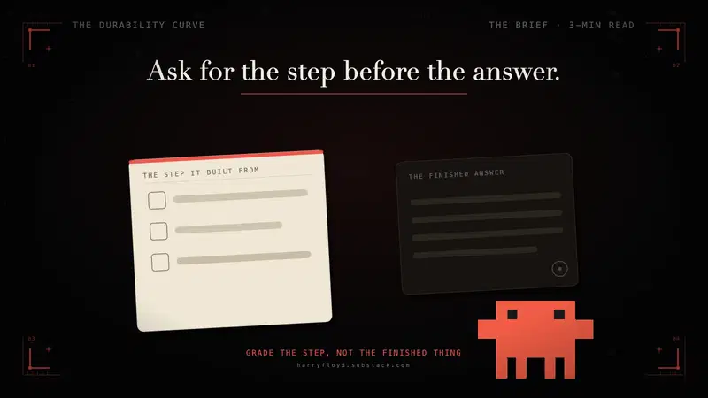 Ask for the Step Before the Answer